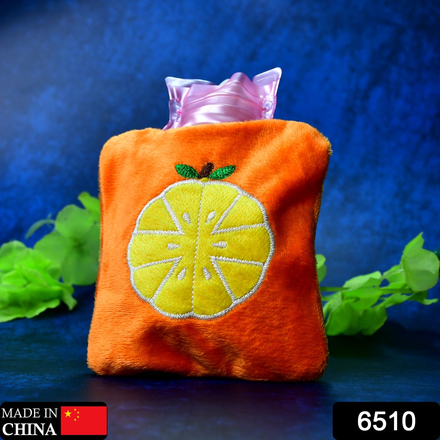 6510 Orange small Hot Water Bag with Cover for Pain Relief, Neck, Shoulder Pain and Hand, Feet Warmer, Menstrual Cramps. DeoDap 6510 Orange small Hot Water Bag with Cover for Pain Relief, Neck, Shoulder Pain and Hand, Feet Warmer, Menstrual Cramps. DeoDap